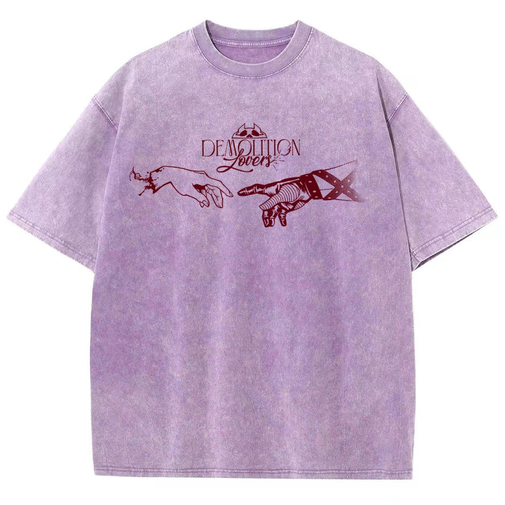 Jojo's Bizarre Adventure Unisex Fit Washed T-Shirt 2508008805