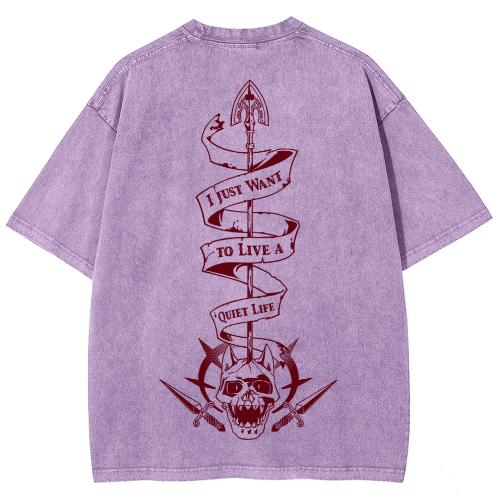 Jojo's Bizarre Adventure Unisex Fit Washed T-Shirt 2508008805