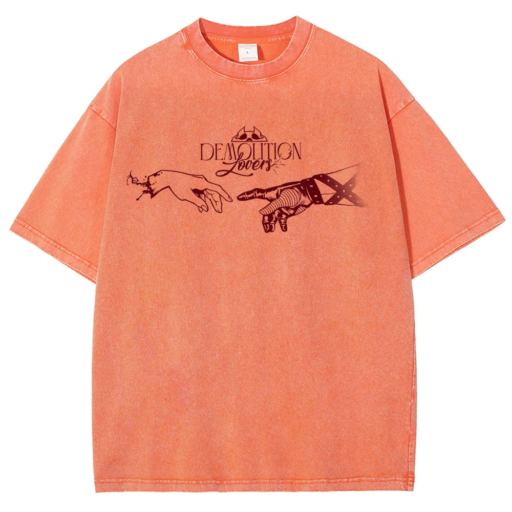 Jojo's Bizarre Adventure Unisex Fit Washed T-Shirt 2508008805