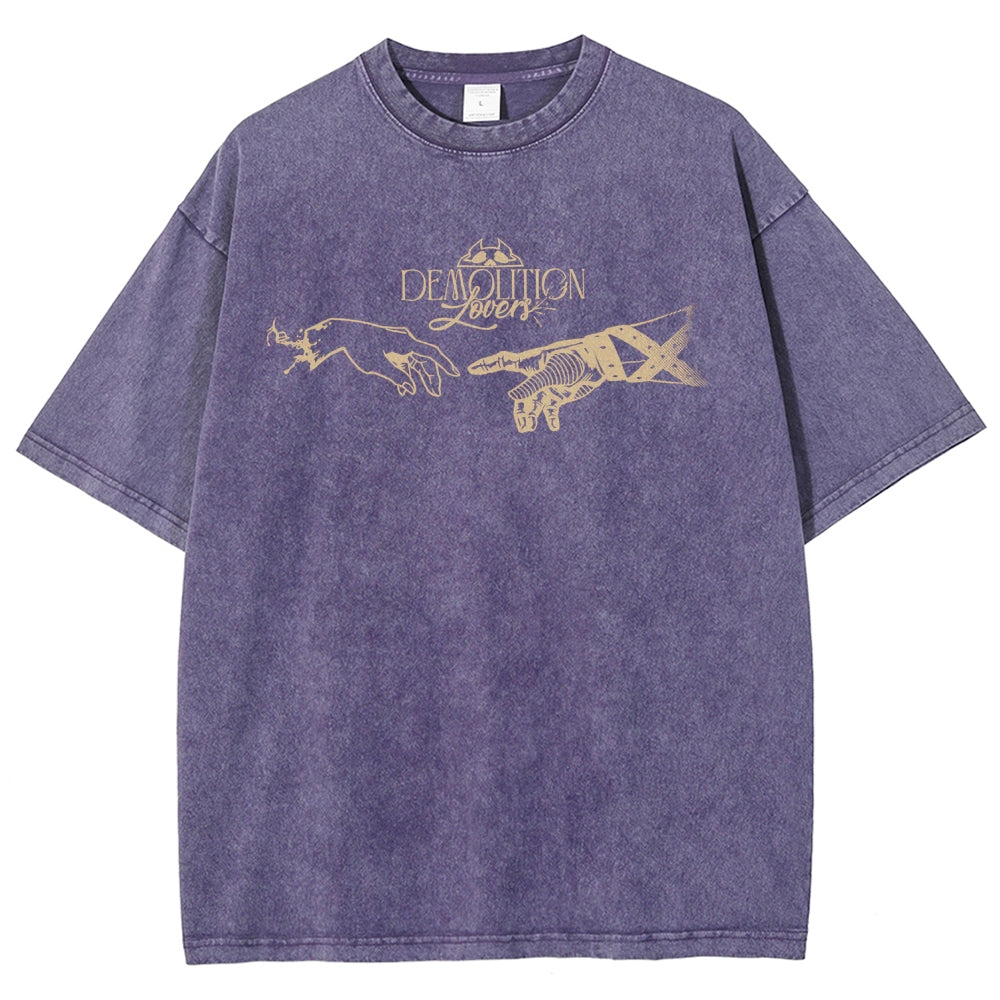 Jojo's Bizarre Adventure Unisex Fit Washed T-Shirt 2508008805
