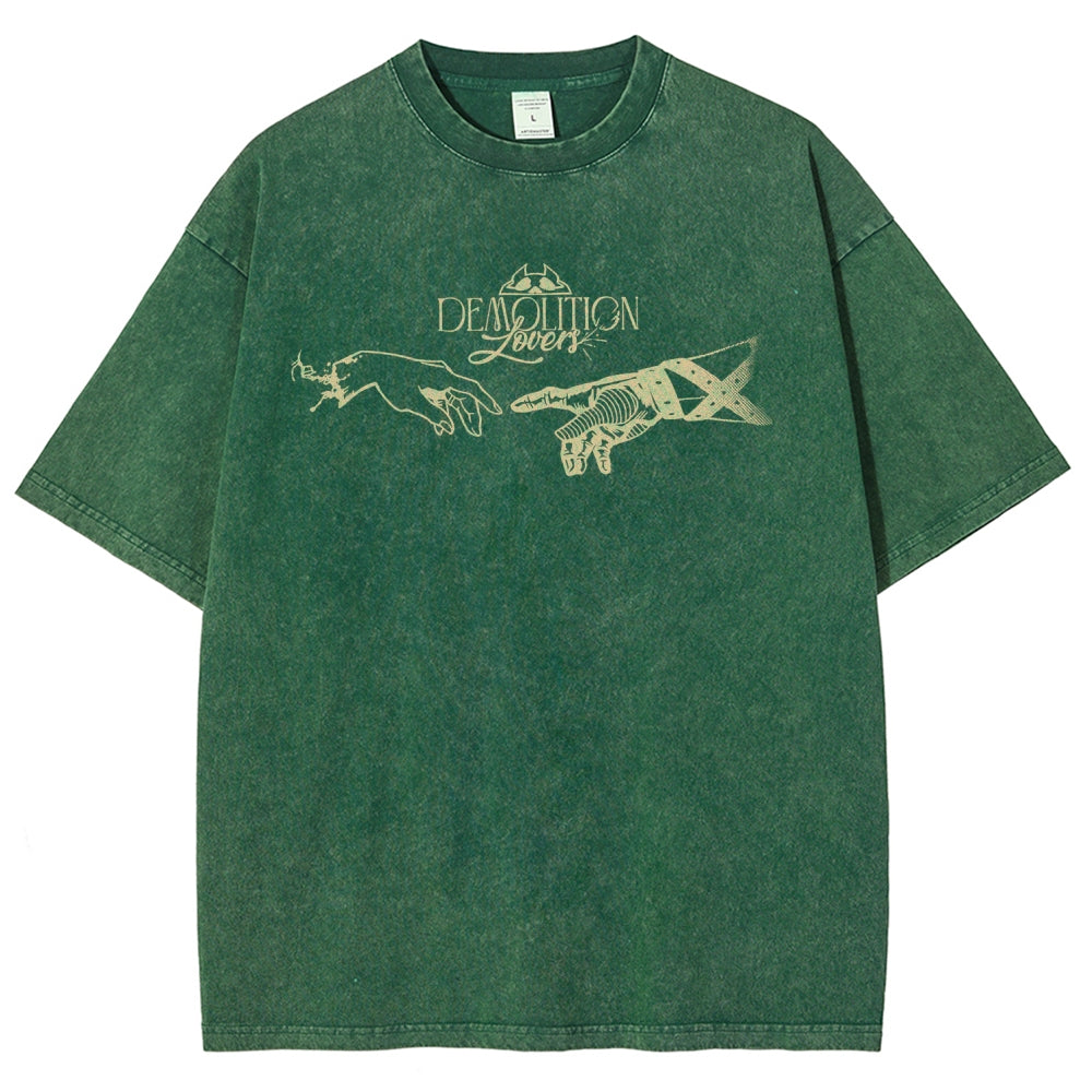 Jojo's Bizarre Adventure Unisex Fit Washed T-Shirt 2508008805