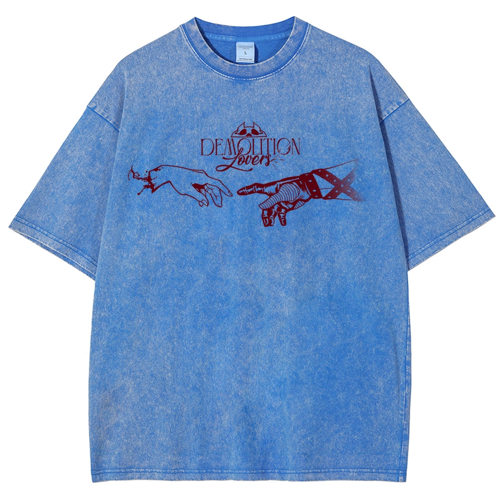 Jojo's Bizarre Adventure Unisex Fit Washed T-Shirt 2508008805