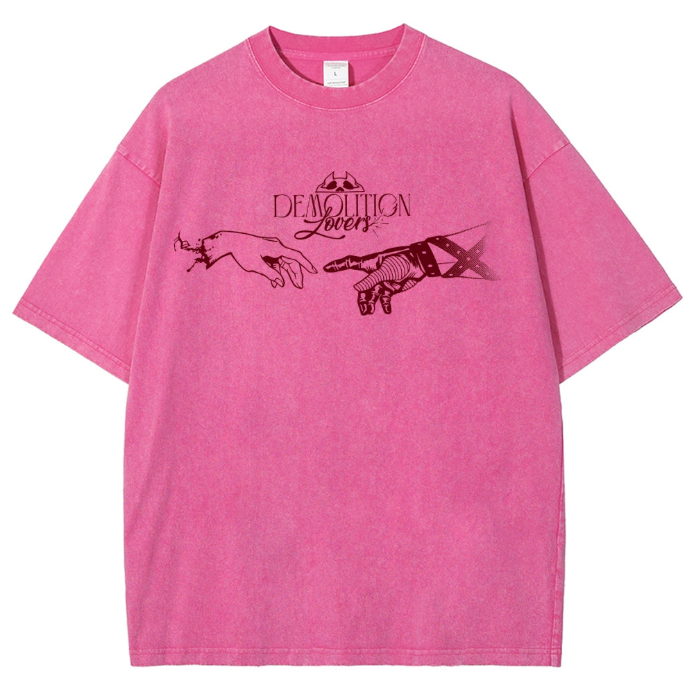 Jojo's Bizarre Adventure Unisex Fit Washed T-Shirt 2508008805