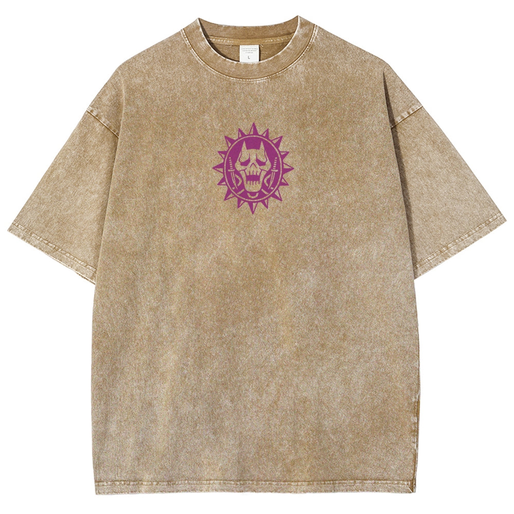 Jojo's Bizarre Adventure Unisex Fit Washed T-Shirt 2508008818