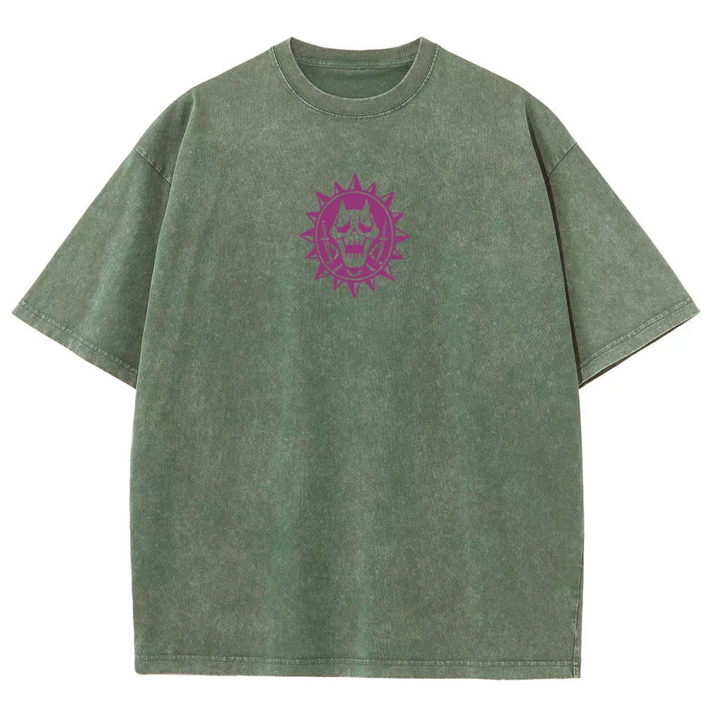 Jojo's Bizarre Adventure Unisex Fit Washed T-Shirt 2508008818