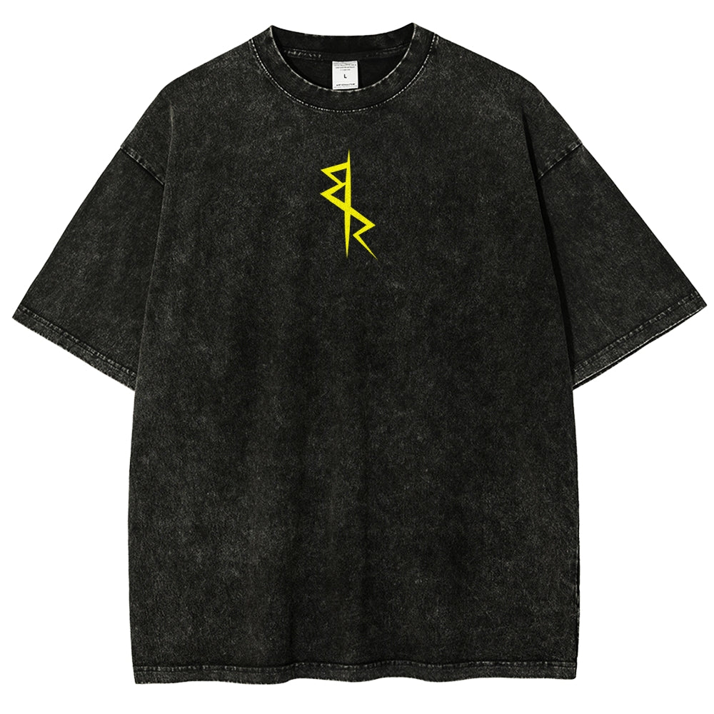 Cyberpunk Unisex Fit Washed T-Shirt 2508014576