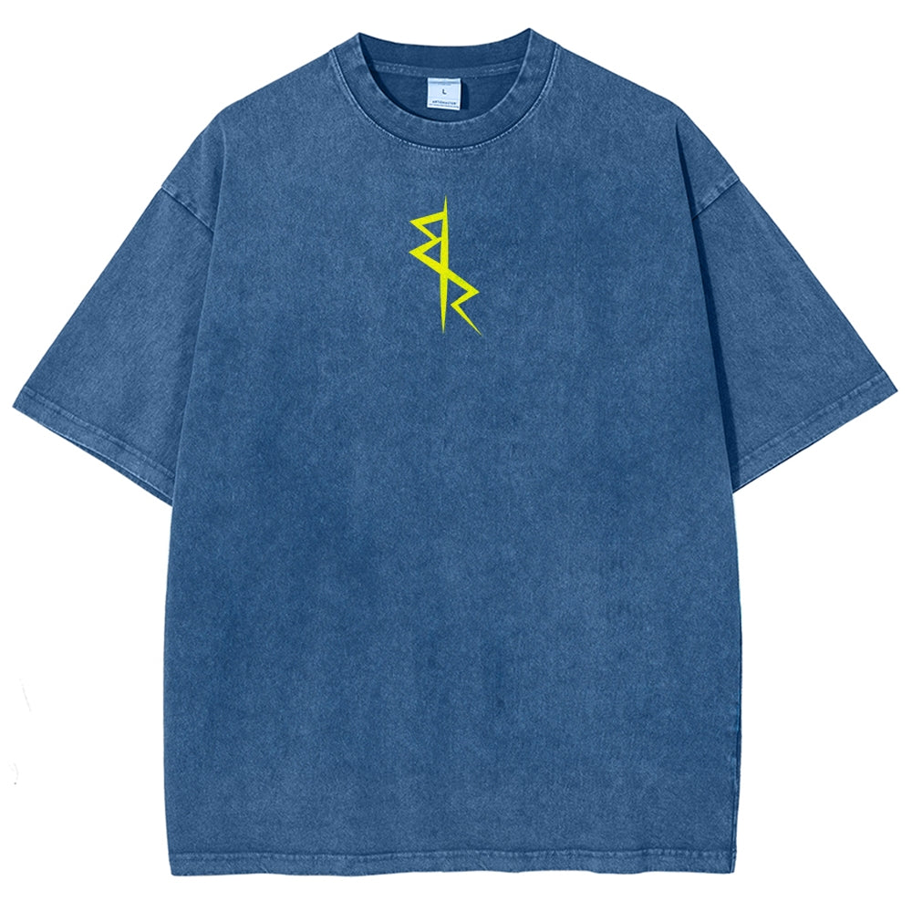 Cyberpunk Unisex Fit Washed T-Shirt 2508014576