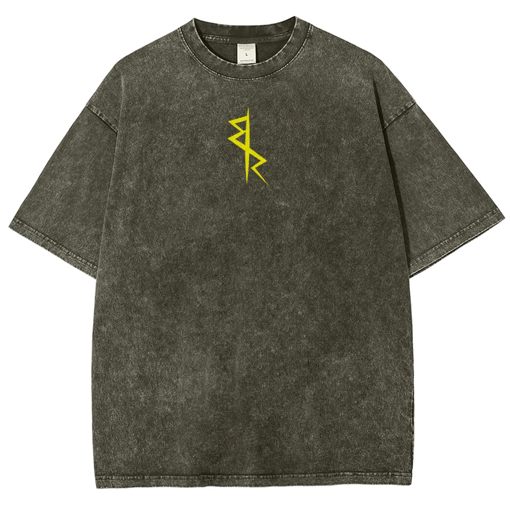 Cyberpunk Unisex Fit Washed T-Shirt 2508014576