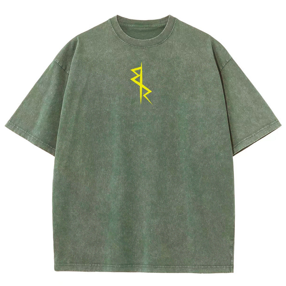 Cyberpunk Unisex Fit Washed T-Shirt 2508014576