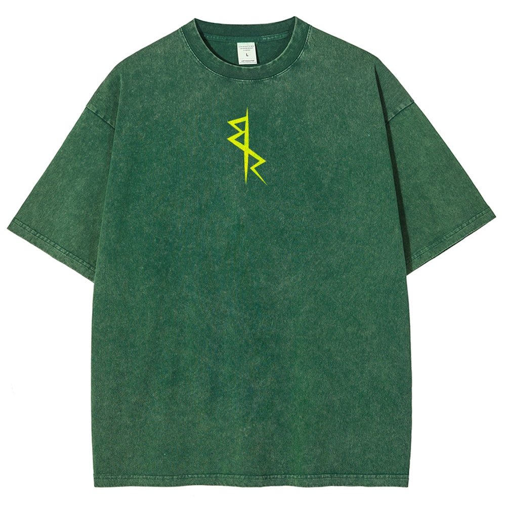 Cyberpunk Unisex Fit Washed T-Shirt 2508014576