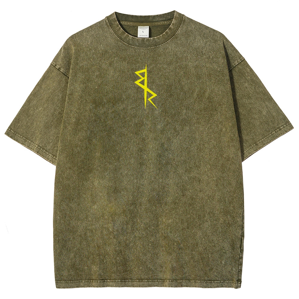 Cyberpunk Unisex Fit Washed T-Shirt 2508014576