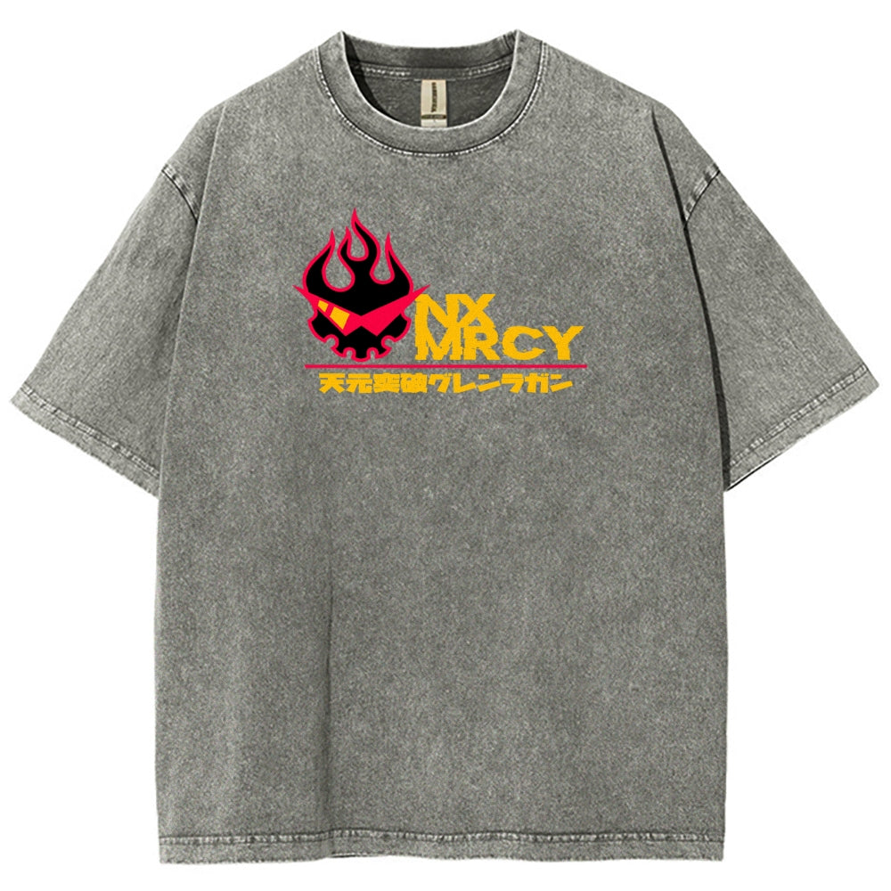 Gurren lagann Tengen Toppa Unisex Fit Washed T-Shirt 2508014817