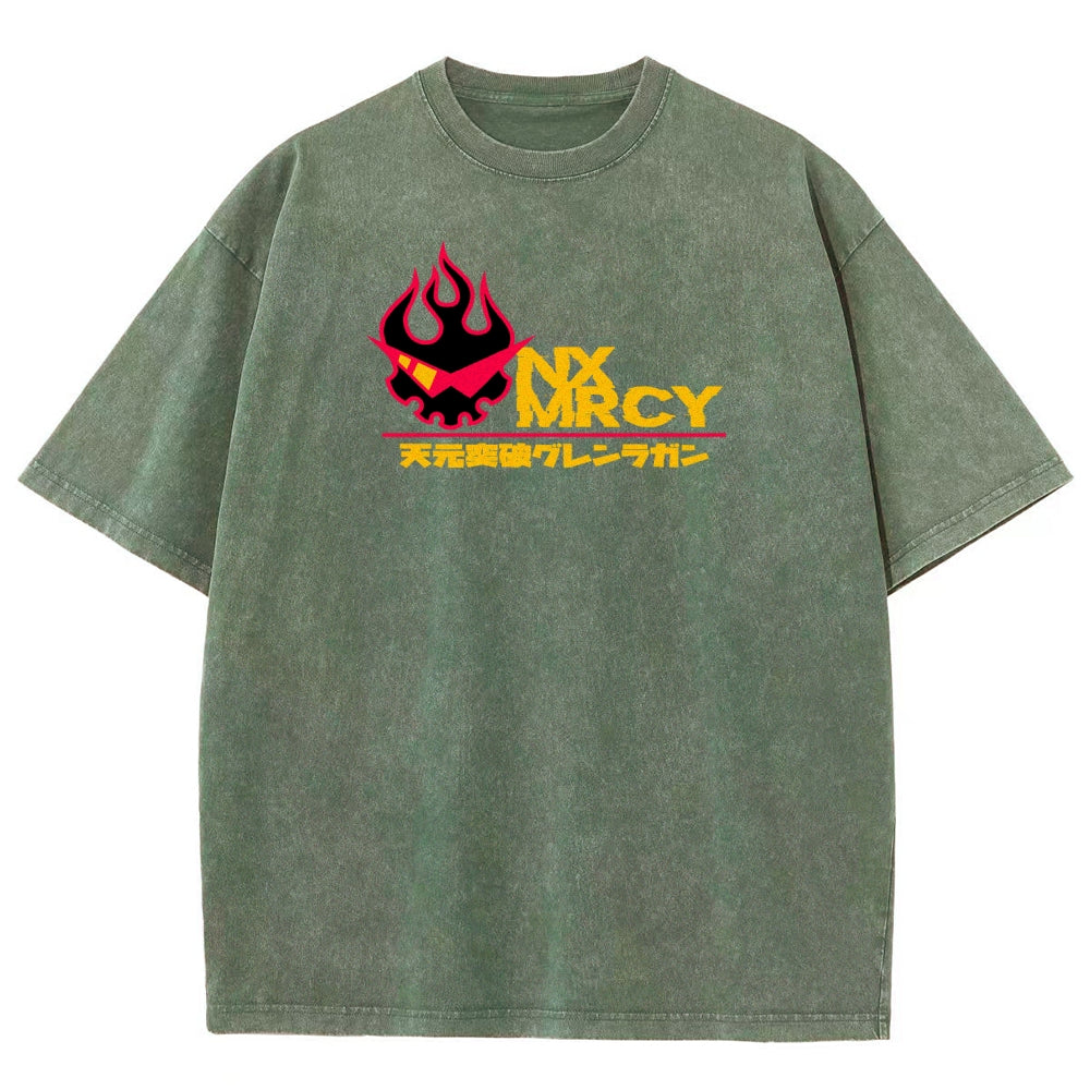 Gurren lagann Tengen Toppa Unisex Fit Washed T-Shirt 2508014817