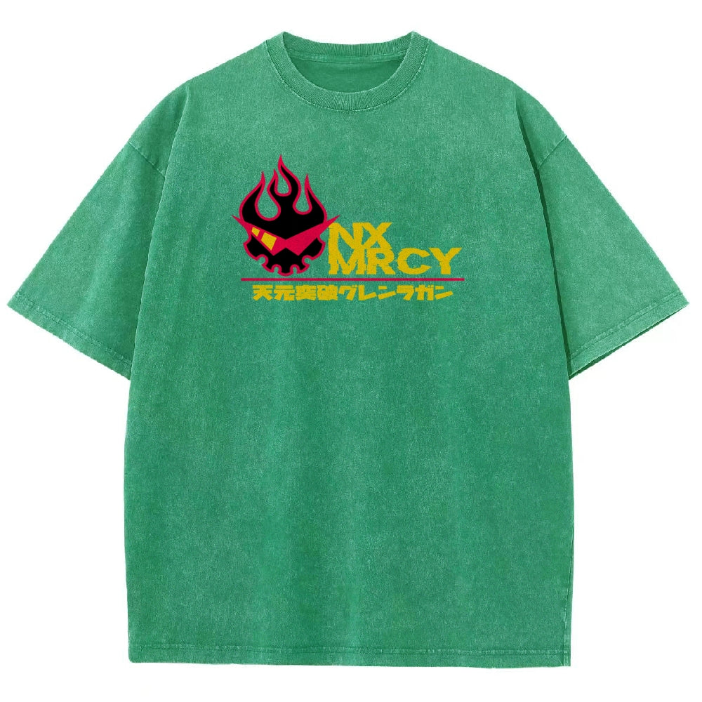 Gurren lagann Tengen Toppa Unisex Fit Washed T-Shirt 2508014817