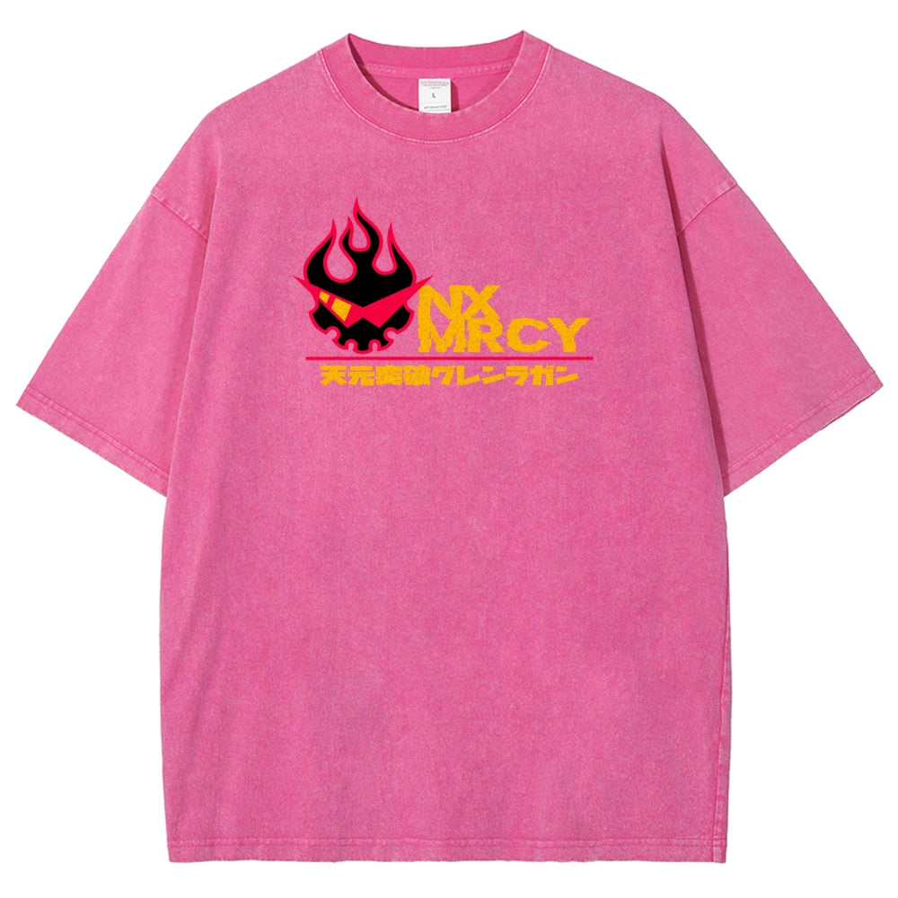 Gurren lagann Tengen Toppa Unisex Fit Washed T-Shirt 2508014817