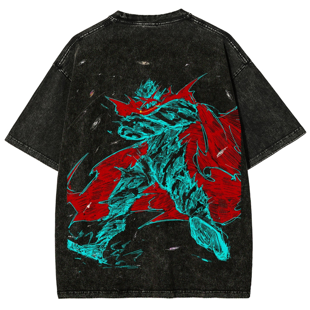 Gurren lagann Tengen Toppa Unisex Fit Washed T-Shirt 2508014822