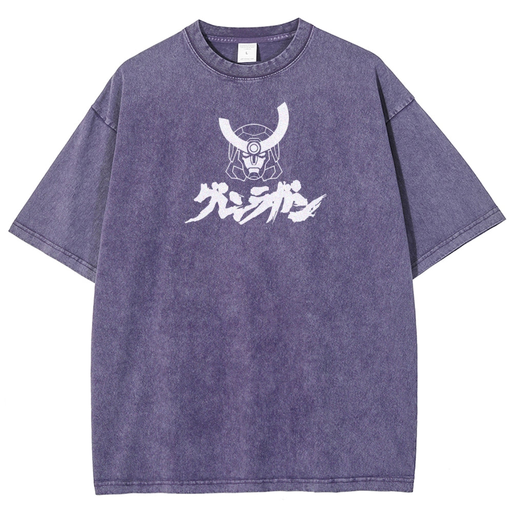 Gurren lagann Tengen Toppa Unisex Fit Washed T-Shirt 2508014822