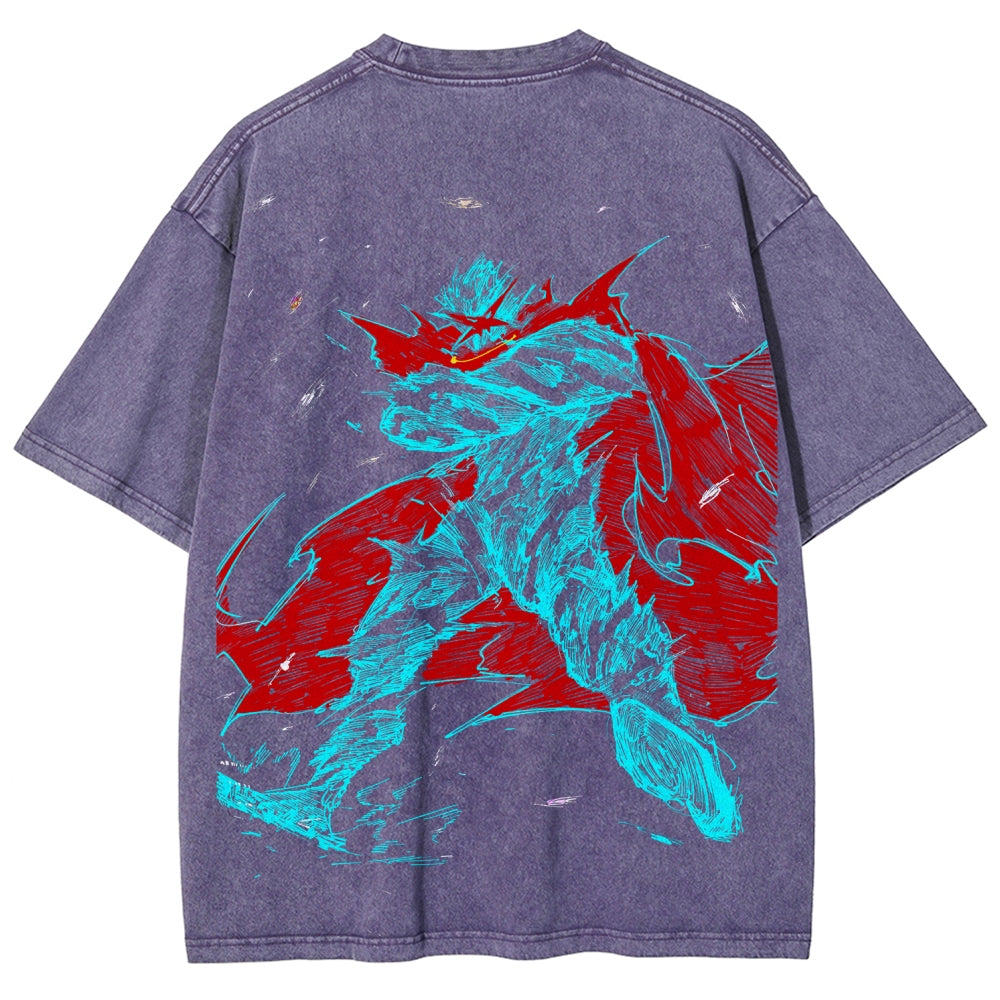 Gurren lagann Tengen Toppa Unisex Fit Washed T-Shirt 2508014822