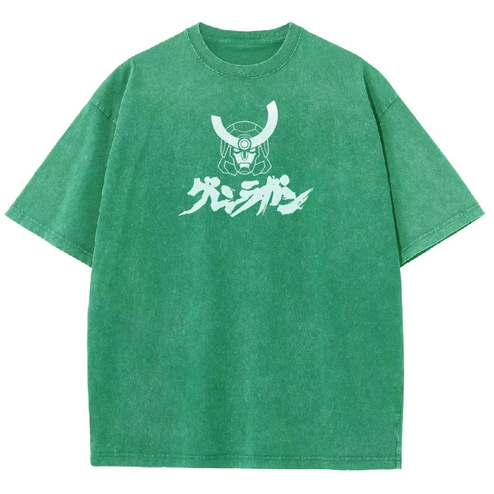 Gurren lagann Tengen Toppa Unisex Fit Washed T-Shirt 2508014822