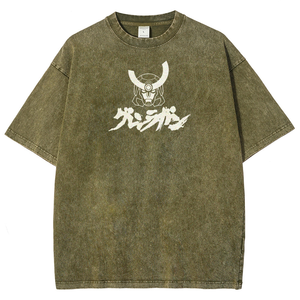 Gurren lagann Tengen Toppa Unisex Fit Washed T-Shirt 2508014822