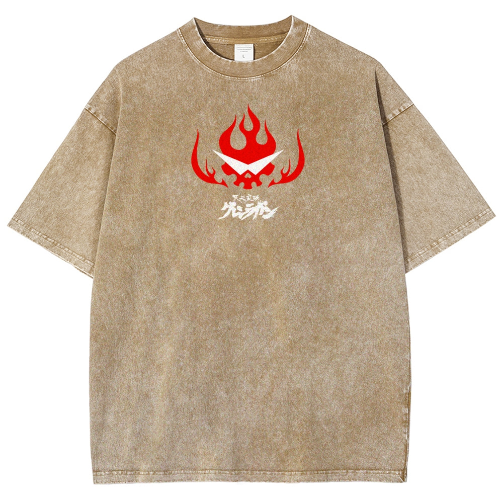 Gurren lagann Tengen Toppa Unisex Fit Washed T-Shirt 2508014874