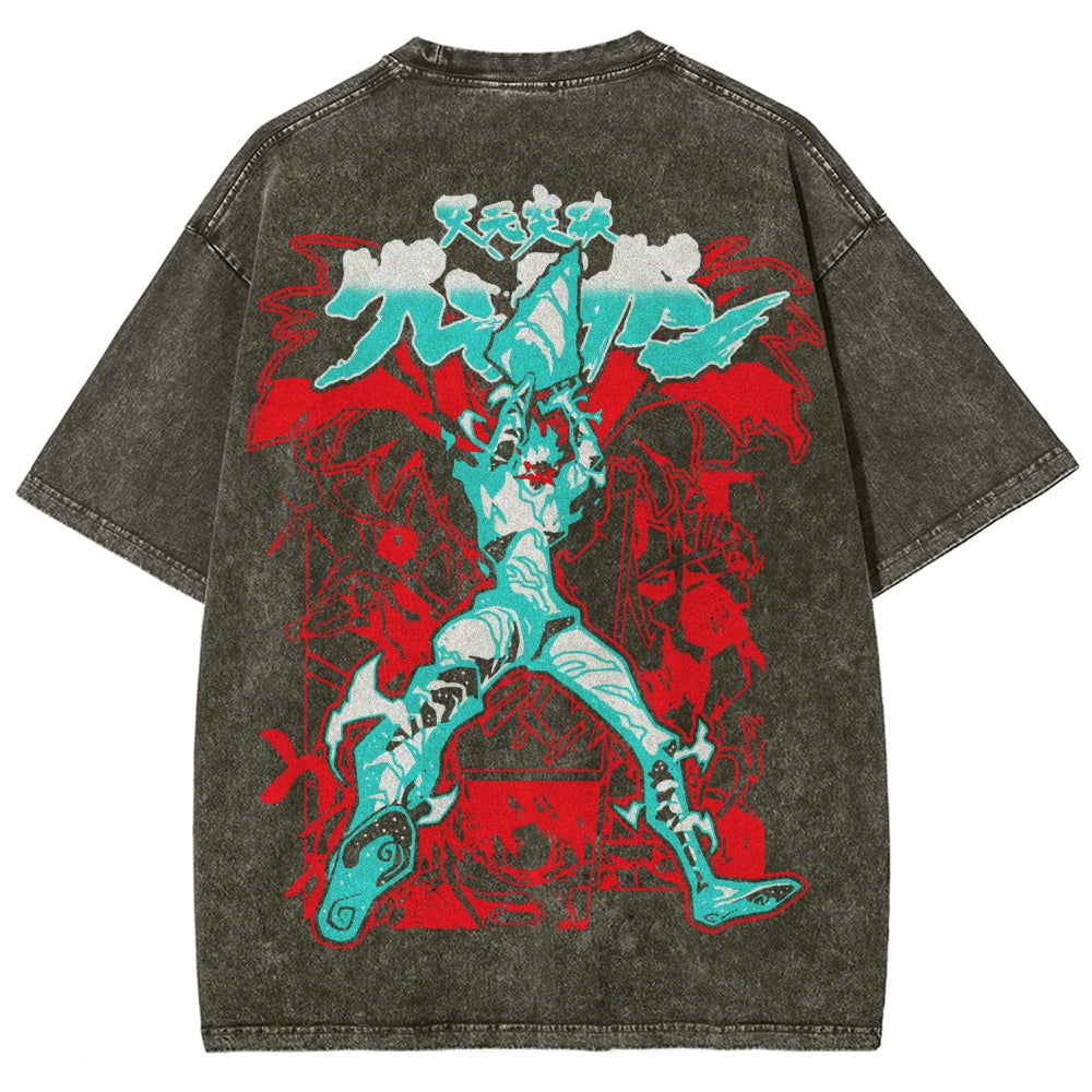 Gurren lagann Tengen Toppa Unisex Fit Washed T-Shirt 2508014874