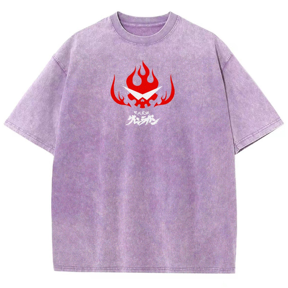 Gurren lagann Tengen Toppa Unisex Fit Washed T-Shirt 2508014874
