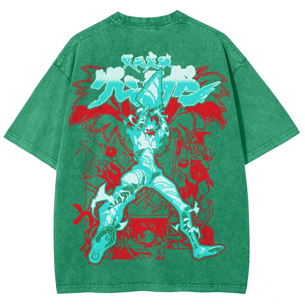 Gurren lagann Tengen Toppa Unisex Fit Washed T-Shirt 2508014874