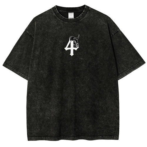 Bleach Unisex Fit Washed T-Shirt 2508018880