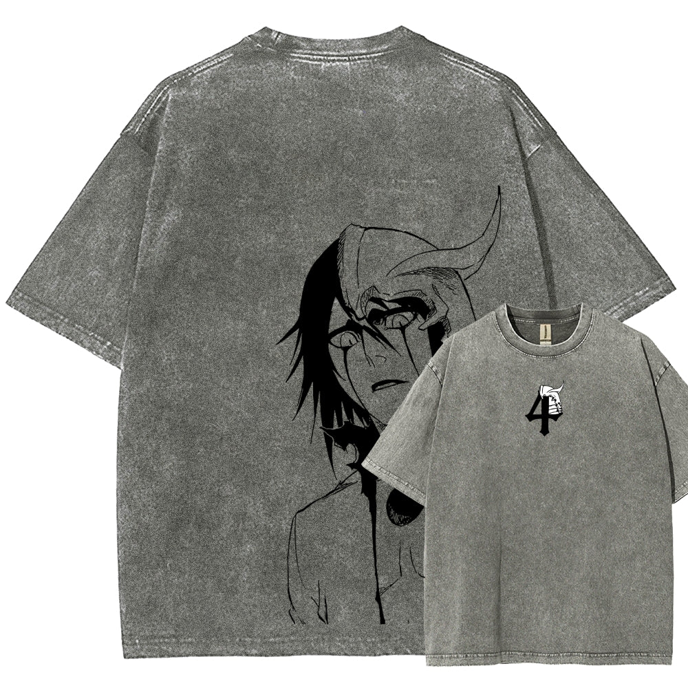 Bleach Unisex Fit Washed T-Shirt 2508018880