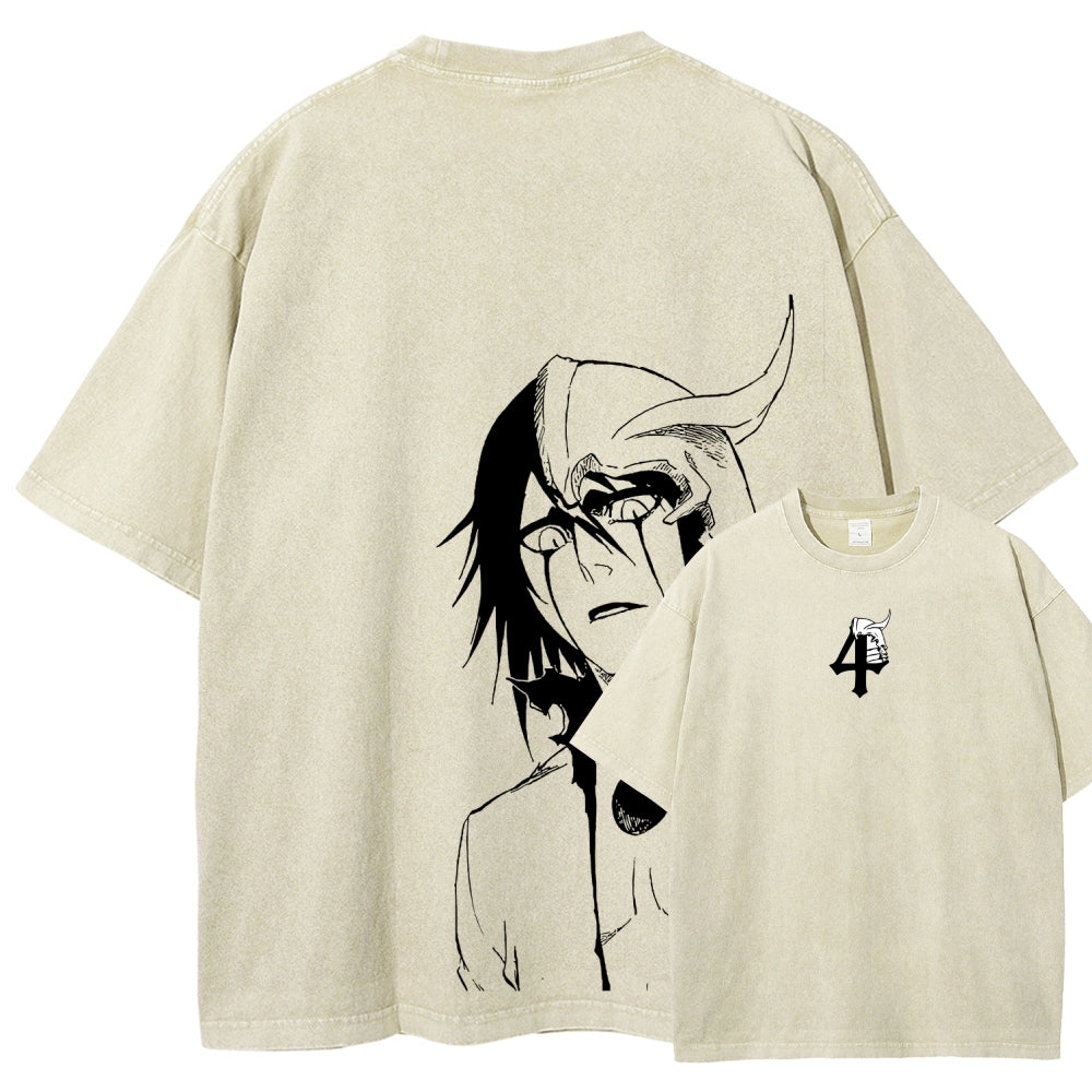 Bleach Unisex Fit Washed T-Shirt 2508018880
