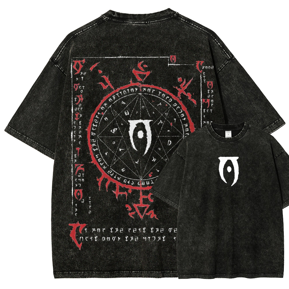 The Elder Scrolls Unisex Fit Washed T-Shirt 2508021748