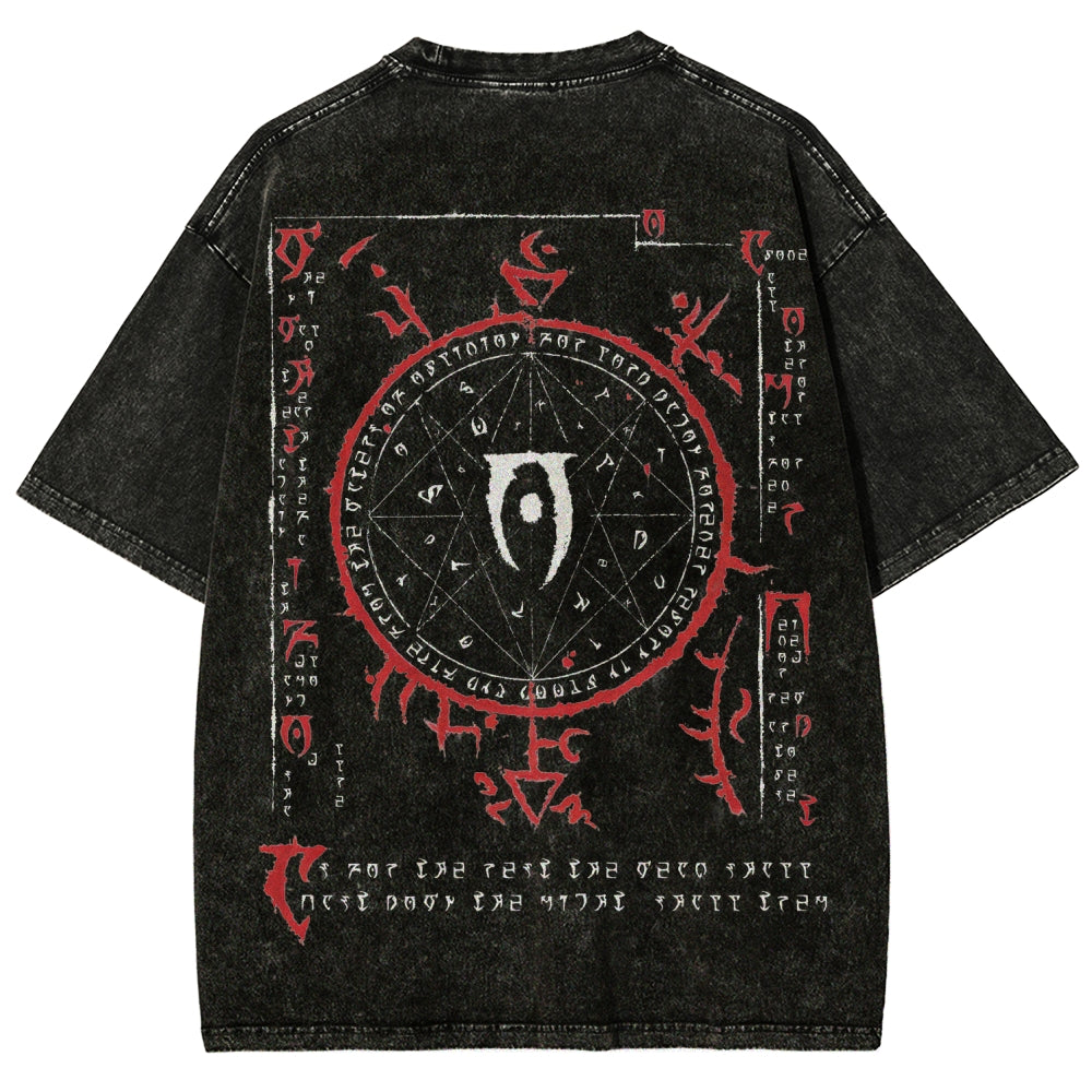 The Elder Scrolls Unisex Fit Washed T-Shirt 2508021748