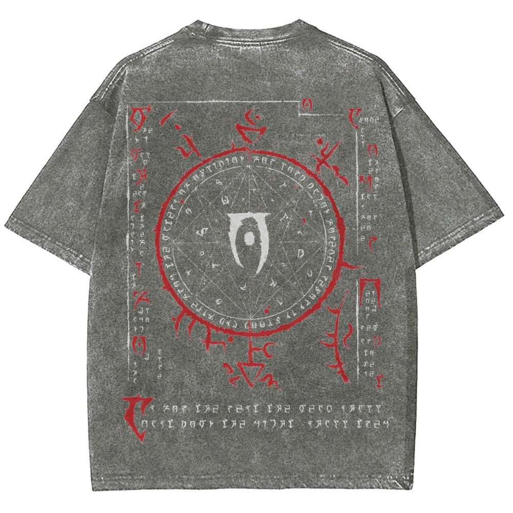 The Elder Scrolls Unisex Fit Washed T-Shirt 2508021748
