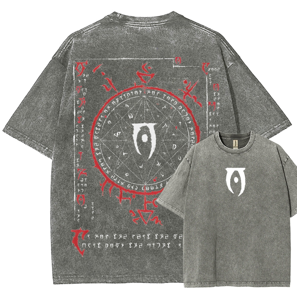 The Elder Scrolls Unisex Fit Washed T-Shirt 2508021748