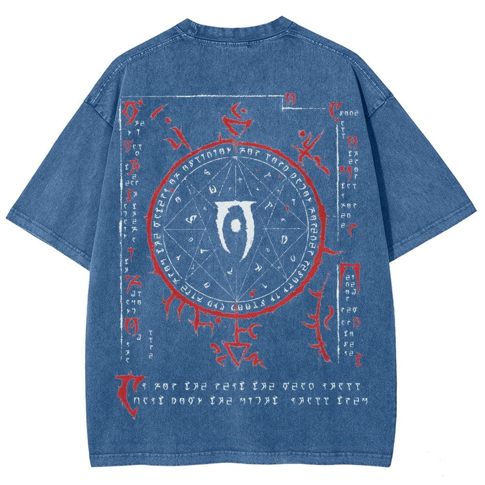 The Elder Scrolls Unisex Fit Washed T-Shirt 2508021748