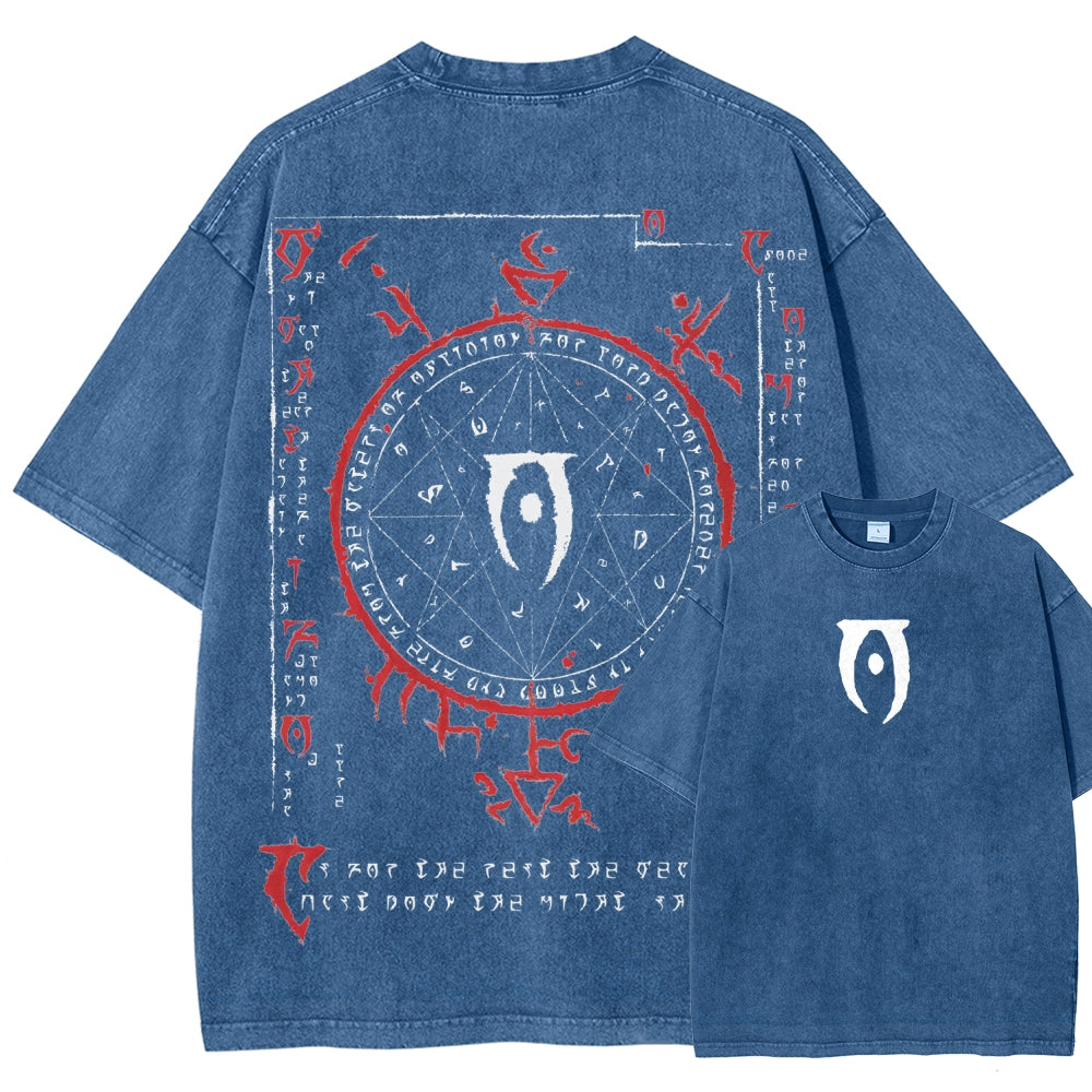 The Elder Scrolls Unisex Fit Washed T-Shirt 2508021748