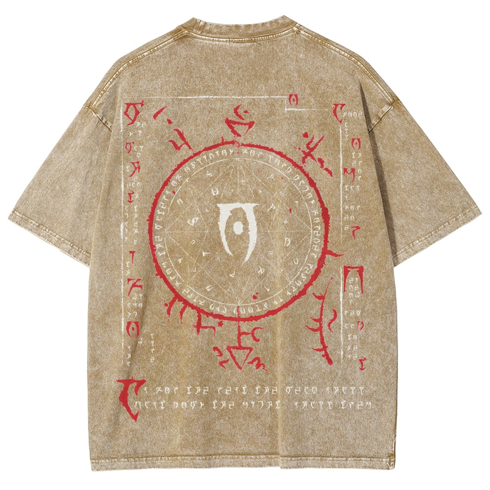 The Elder Scrolls Unisex Fit Washed T-Shirt 2508021748