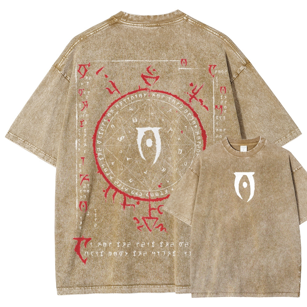 The Elder Scrolls Unisex Fit Washed T-Shirt 2508021748