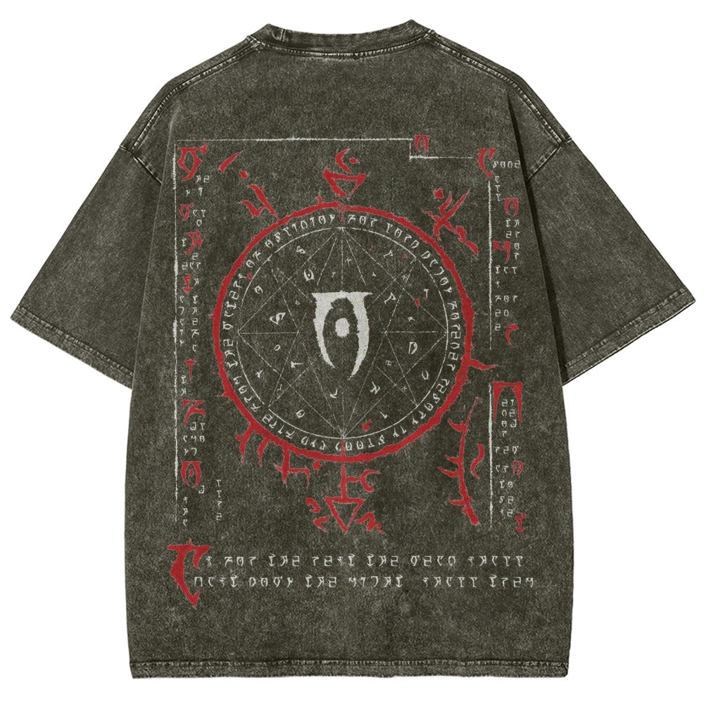 The Elder Scrolls Unisex Fit Washed T-Shirt 2508021748