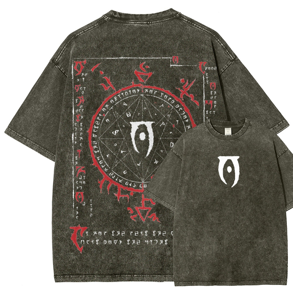 The Elder Scrolls Unisex Fit Washed T-Shirt 2508021748