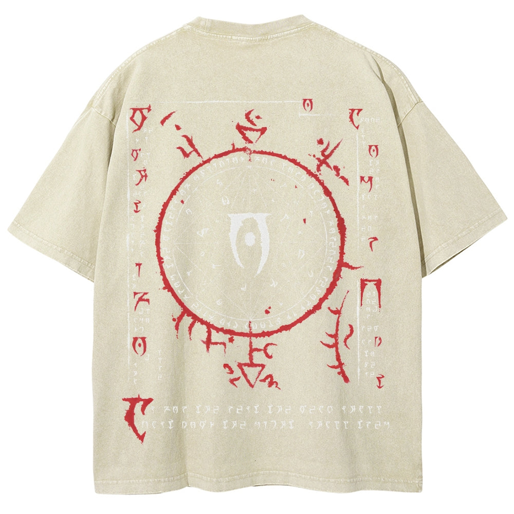 The Elder Scrolls Unisex Fit Washed T-Shirt 2508021748