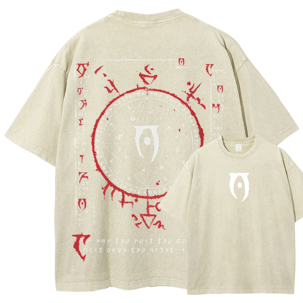 The Elder Scrolls Unisex Fit Washed T-Shirt 2508021748
