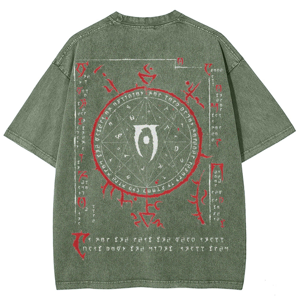 The Elder Scrolls Unisex Fit Washed T-Shirt 2508021748