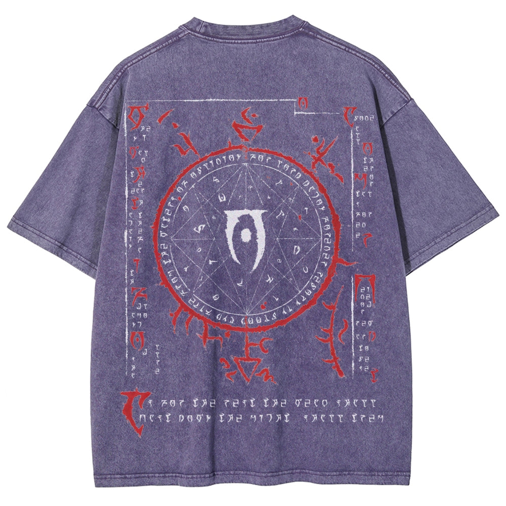 The Elder Scrolls Unisex Fit Washed T-Shirt 2508021748