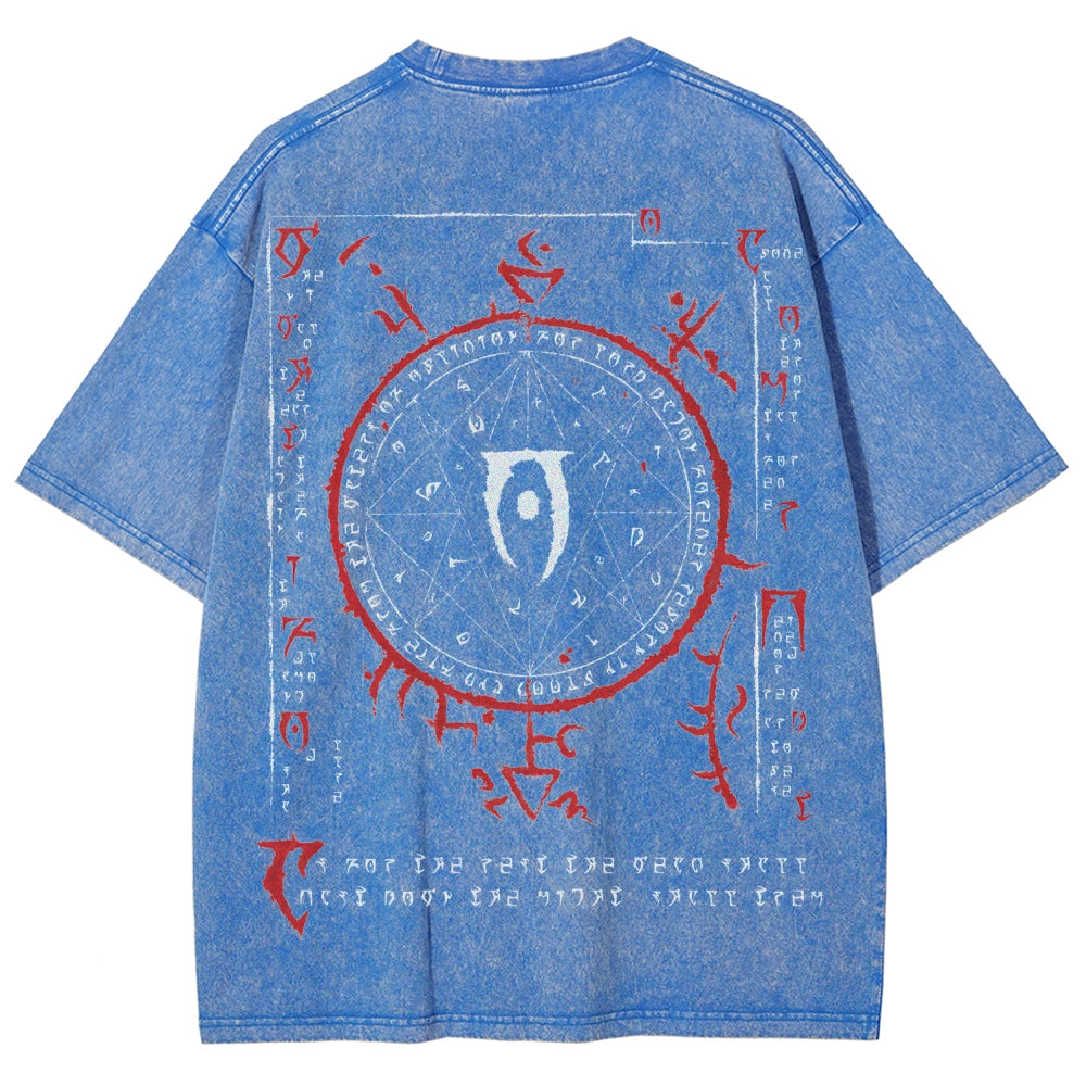 The Elder Scrolls Unisex Fit Washed T-Shirt 2508021748