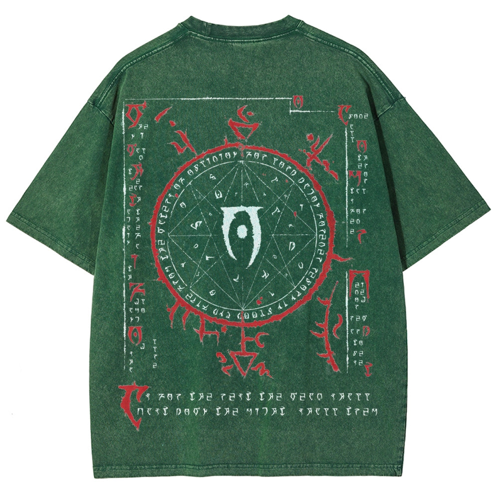 The Elder Scrolls Unisex Fit Washed T-Shirt 2508021748