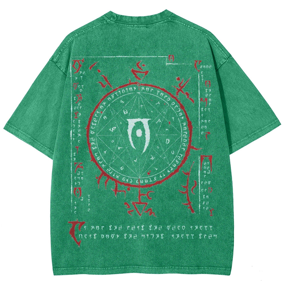 The Elder Scrolls Unisex Fit Washed T-Shirt 2508021748