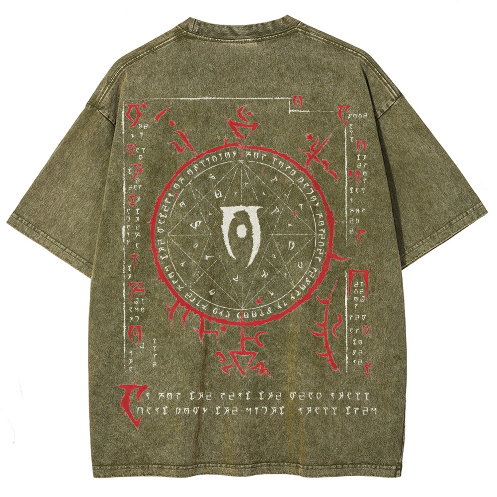 The Elder Scrolls Unisex Fit Washed T-Shirt 2508021748