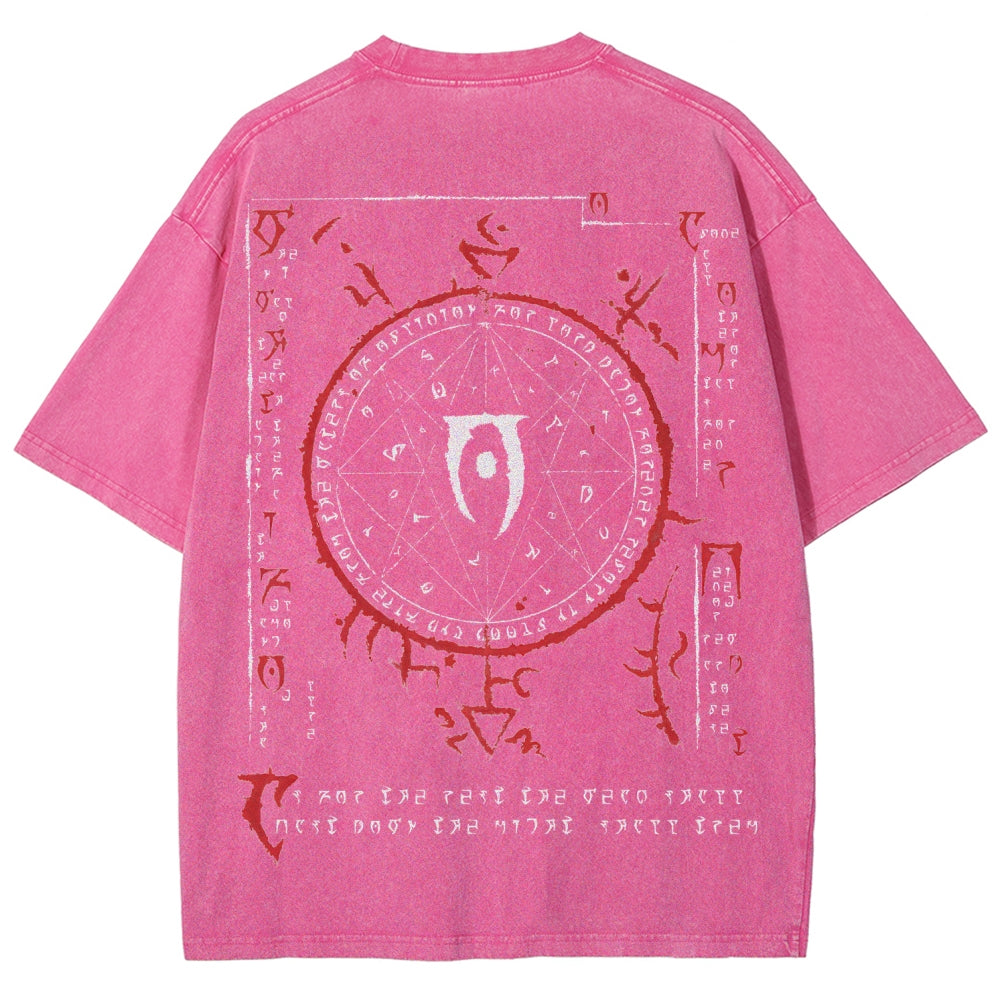 The Elder Scrolls Unisex Fit Washed T-Shirt 2508021748